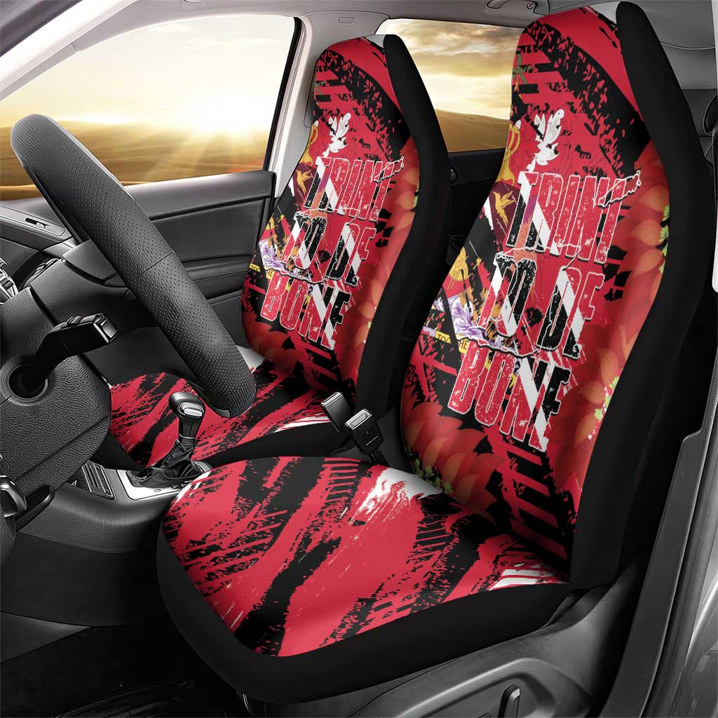 Trini To De Bone Car Seat Cover Proud To Be Trinidad and Tobago - Wonder Print Shop
