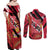 Trini To De Bone Couples Matching Off Shoulder Maxi Dress and Long Sleeve Button Shirt Proud To Be Trinidad and Tobago - Wonder Print Shop