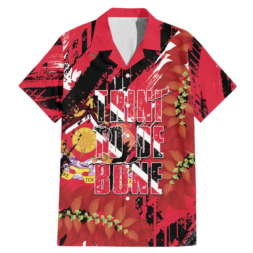 Trini To De Bone Family Matching Mermaid Dress and Hawaiian Shirt Proud To Be Trinidad and Tobago - Wonder Print Shop