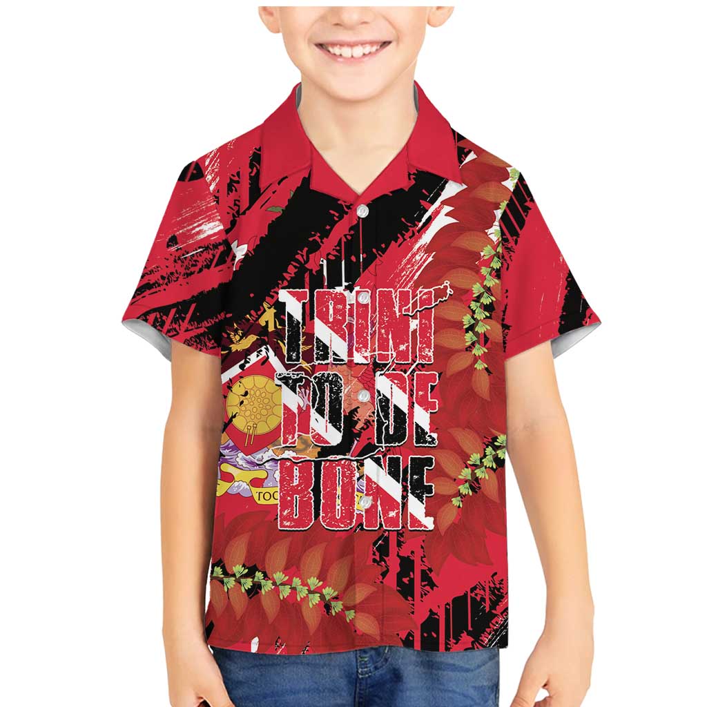 Trini To De Bone Family Matching Mermaid Dress and Hawaiian Shirt Proud To Be Trinidad and Tobago - Wonder Print Shop