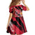 Trini To De Bone Family Matching Off The Shoulder Long Sleeve Dress and Hawaiian Shirt Proud To Be Trinidad and Tobago - Wonder Print Shop