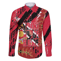 Trini To De Bone Family Matching Off Shoulder Maxi Dress and Hawaiian Shirt Proud To Be Trinidad and Tobago - Wonder Print Shop