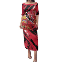 Trini To De Bone Family Matching Puletasi and Hawaiian Shirt Proud To Be Trinidad and Tobago - Wonder Print Shop