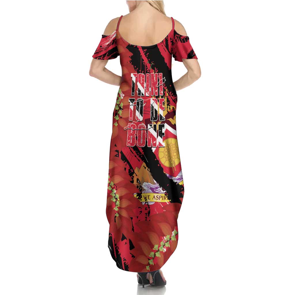 Trini To De Bone Family Matching Summer Maxi Dress and Hawaiian Shirt Proud To Be Trinidad and Tobago - Wonder Print Shop