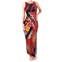 Trini To De Bone Family Matching Tank Maxi Dress and Hawaiian Shirt Proud To Be Trinidad and Tobago - Wonder Print Shop