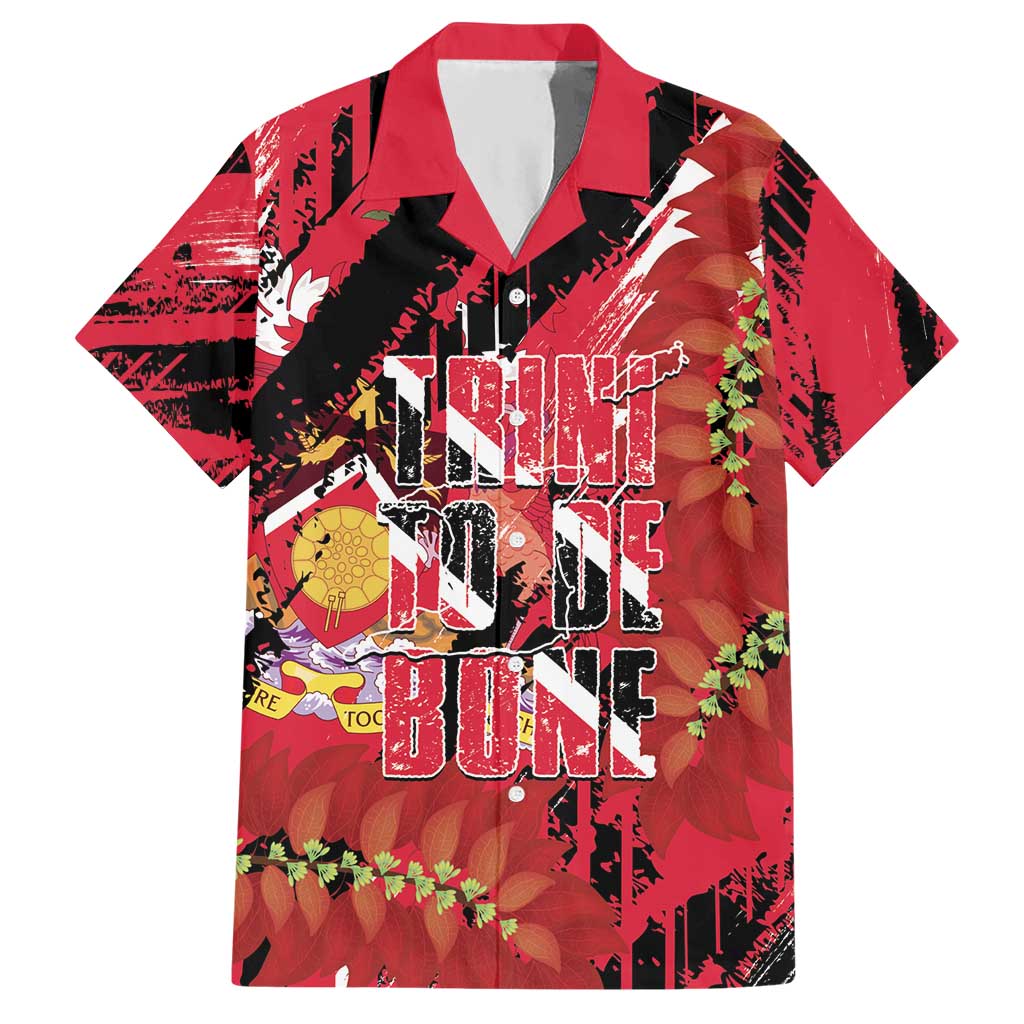 Trini To De Bone Hawaiian Shirt Proud To Be Trinidad and Tobago - Wonder Print Shop