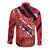 Trini To De Bone Long Sleeve Button Shirt Proud To Be Trinidad and Tobago - Wonder Print Shop