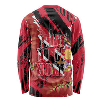Trini To De Bone Long Sleeve Shirt Proud To Be Trinidad and Tobago - Wonder Print Shop