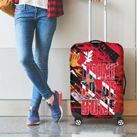Trini To De Bone Luggage Cover Proud To Be Trinidad and Tobago - Wonder Print Shop