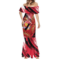 Trini To De Bone Mermaid Dress Proud To Be Trinidad and Tobago - Wonder Print Shop