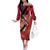 Trini To De Bone Off The Shoulder Long Sleeve Dress Proud To Be Trinidad and Tobago - Wonder Print Shop