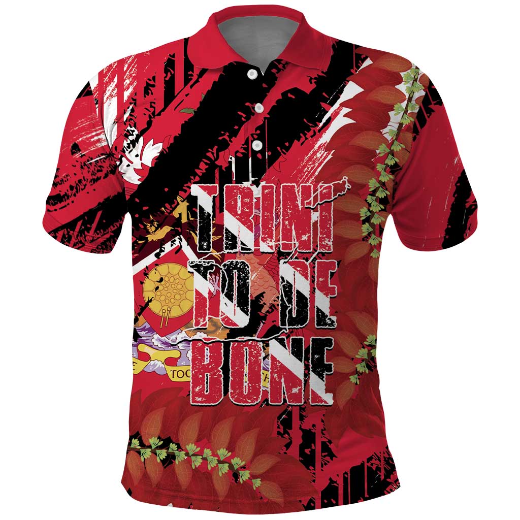 Trini To De Bone Polo Shirt Proud To Be Trinidad and Tobago - Wonder Print Shop