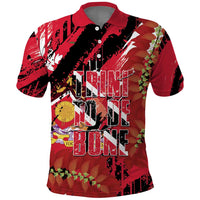 Trini To De Bone Polo Shirt Proud To Be Trinidad and Tobago - Wonder Print Shop