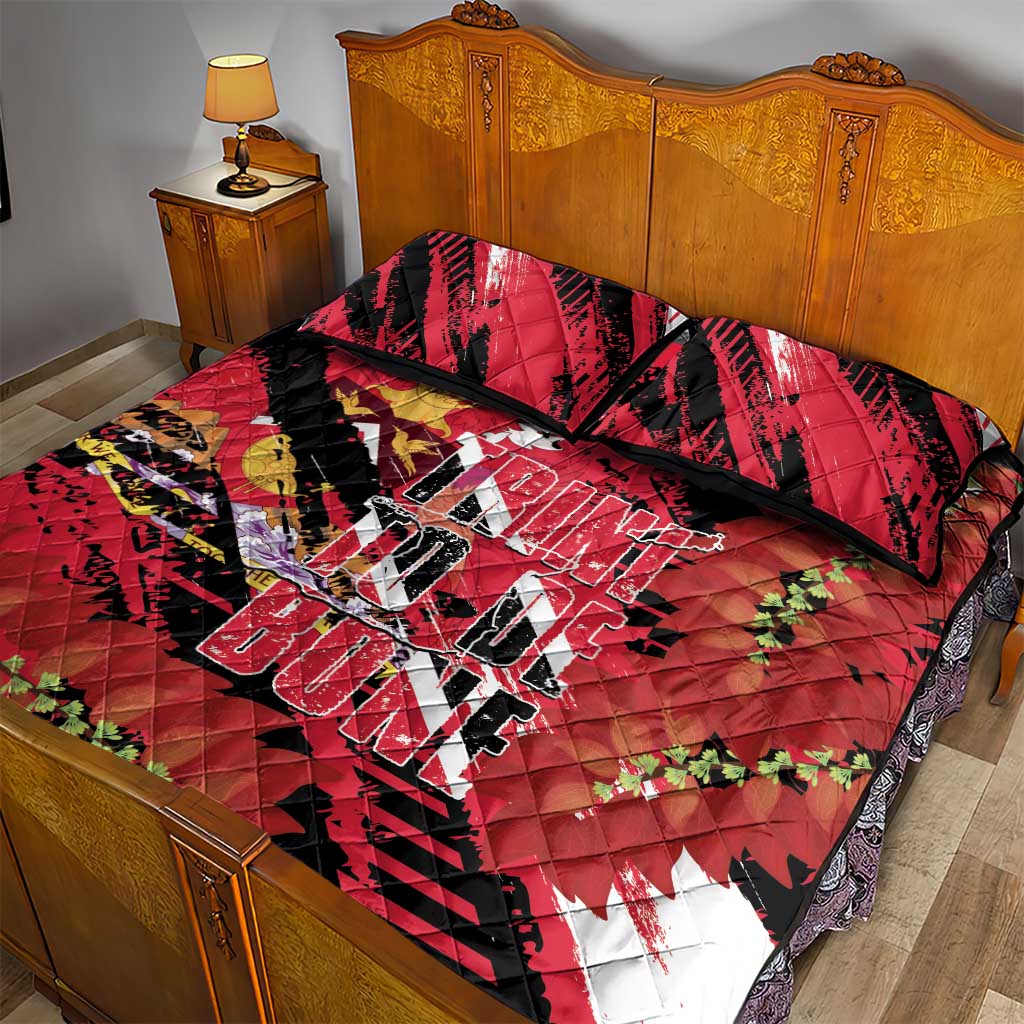Trini To De Bone Quilt Bed Set Proud To Be Trinidad and Tobago - Wonder Print Shop