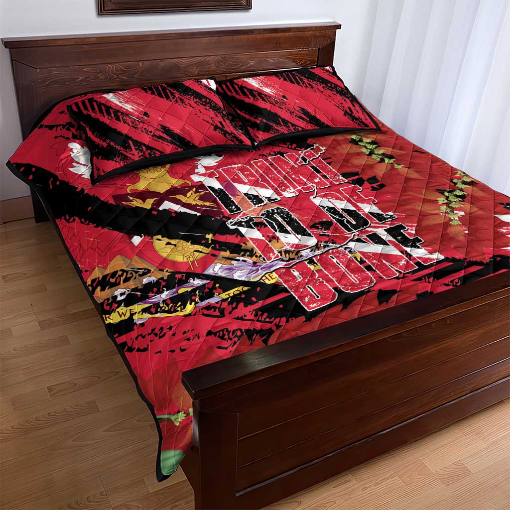 Trini To De Bone Quilt Bed Set Proud To Be Trinidad and Tobago - Wonder Print Shop