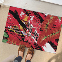 Trini To De Bone Rubber Doormat Proud To Be Trinidad and Tobago - Wonder Print Shop
