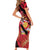 Trini To De Bone Short Sleeve Bodycon Dress Proud To Be Trinidad and Tobago - Wonder Print Shop