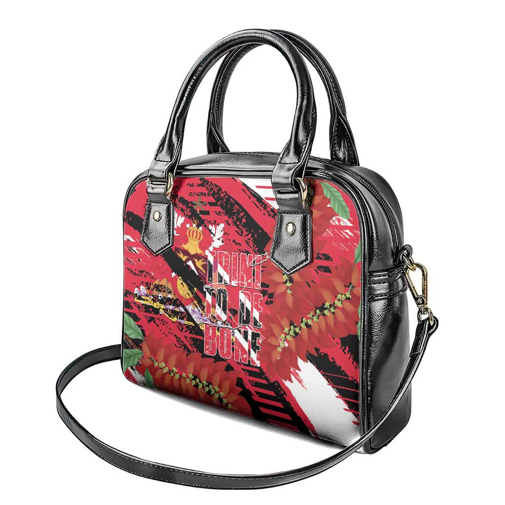 Trini To De Bone Shoulder Handbag Proud To Be Trinidad and Tobago - Wonder Print Shop