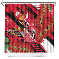 Trini To De Bone Shower Curtain Proud To Be Trinidad and Tobago - Wonder Print Shop