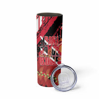 Trini To De Bone Skinny Tumbler Proud To Be Trinidad and Tobago - Wonder Print Shop