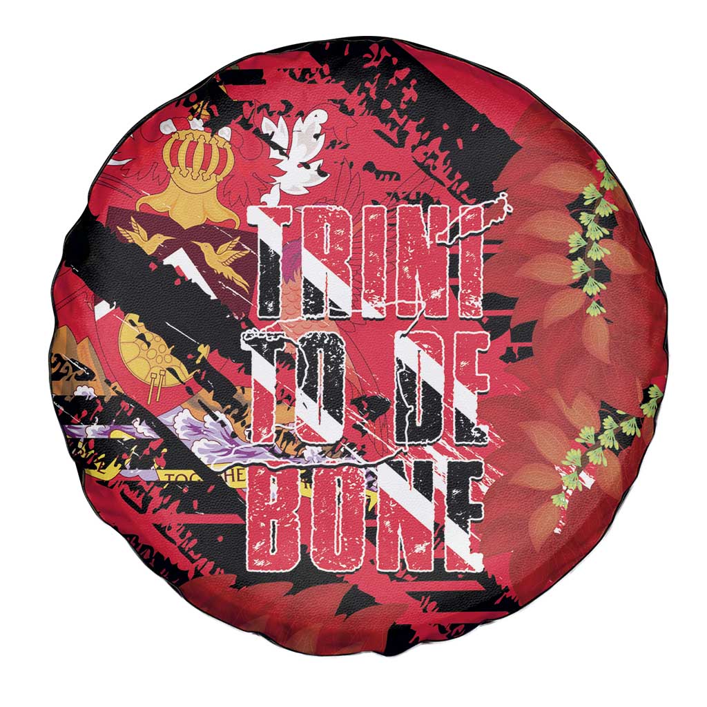 Trini To De Bone Spare Tire Cover Proud To Be Trinidad and Tobago - Wonder Print Shop