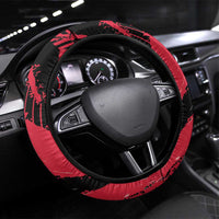 Trini To De Bone Steering Wheel Cover Proud To Be Trinidad and Tobago - Wonder Print Shop