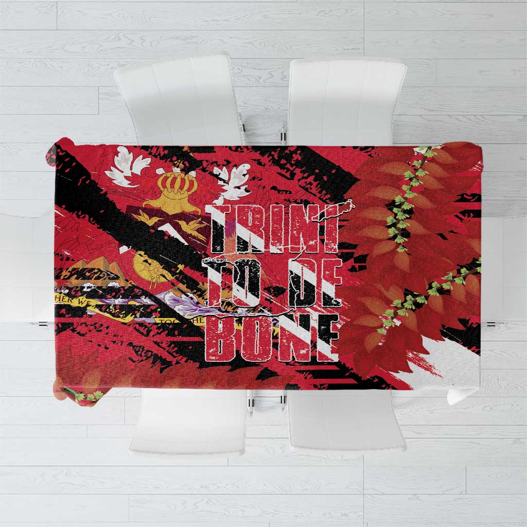 Trini To De Bone Tablecloth Proud To Be Trinidad and Tobago - Wonder Print Shop