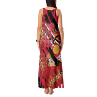 Trini To De Bone Tank Maxi Dress Proud To Be Trinidad and Tobago - Wonder Print Shop