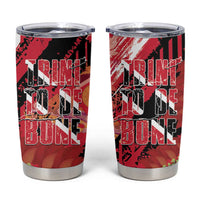 Trini To De Bone Tumbler Cup Proud To Be Trinidad and Tobago - Wonder Print Shop