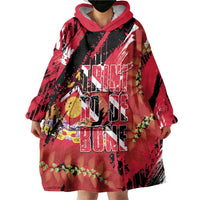 Trini To De Bone Wearable Blanket Hoodie Proud To Be Trinidad and Tobago - Wonder Print Shop