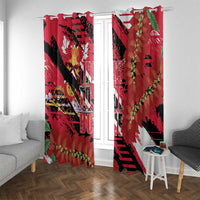 Trini To De Bone Window Curtain Proud To Be Trinidad and Tobago - Wonder Print Shop