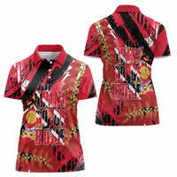 Trini To De Bone Women Polo Shirt Proud To Be Trinidad and Tobago - Wonder Print Shop