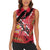 Trini To De Bone Women Sleeveless Polo Shirt Proud To Be Trinidad and Tobago - Wonder Print Shop