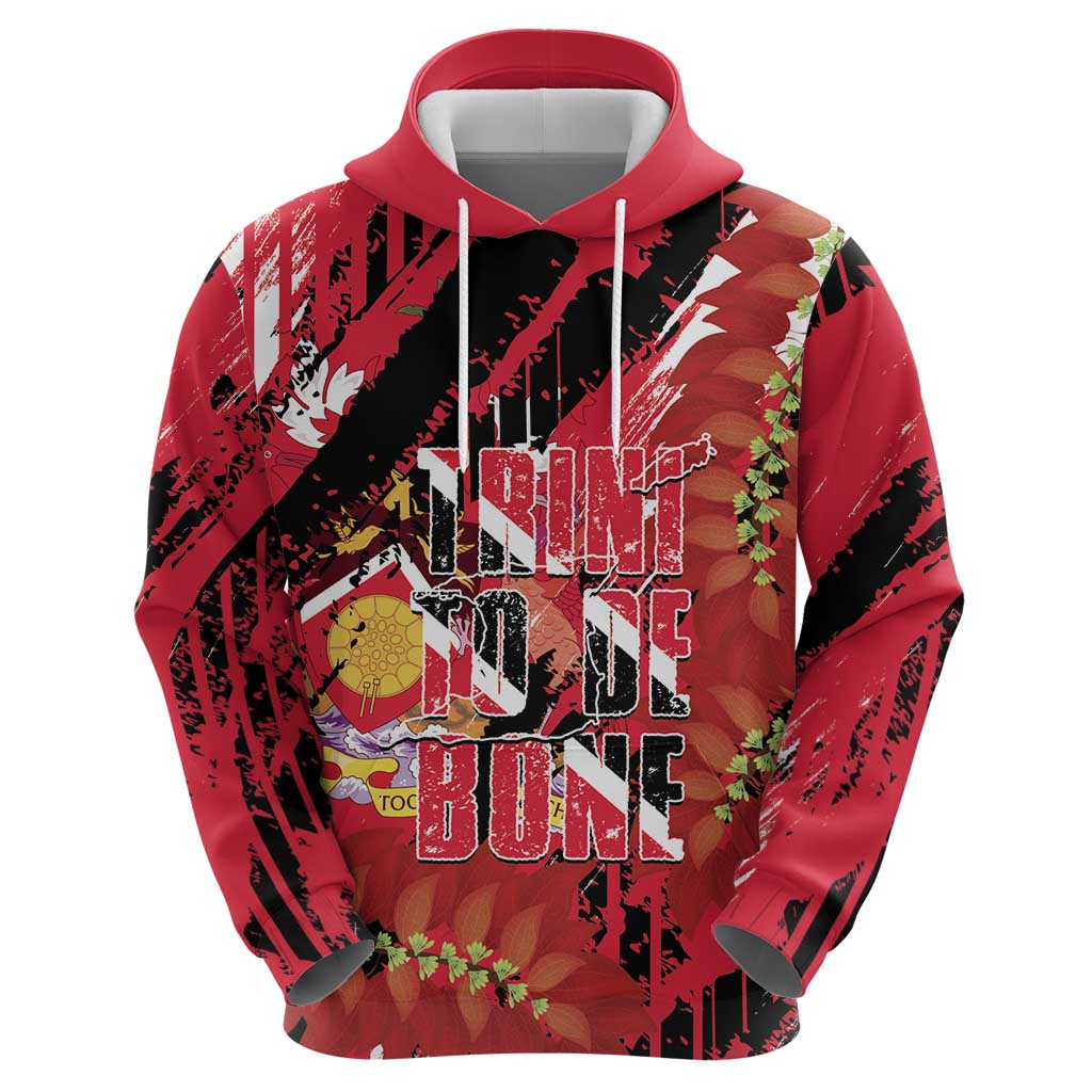Trini To De Bone Zip Hoodie Proud To Be Trinidad and Tobago - Wonder Print Shop