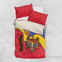 Moldova Independence Day Bedding Set August 27 One People One Nation - Wonder Print Shop
