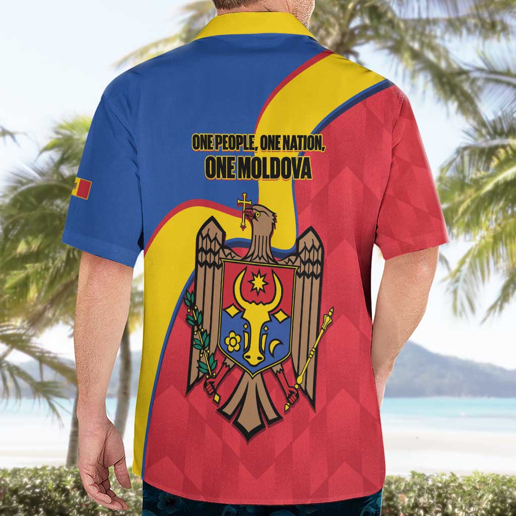 Moldova Independence Day Hawaiian Shirt August 27 One People One Nation - Wonder Print Shop