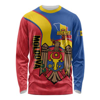 Moldova Independence Day Long Sleeve Shirt August 27 One People One Nation - Wonder Print Shop