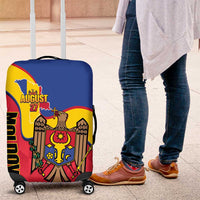 Moldova Independence Day Luggage Cover August 27 One People One Nation - Wonder Print Shop