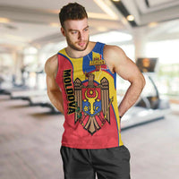 Moldova Independence Day Men Tank Top August 27 One People One Nation - Wonder Print Shop