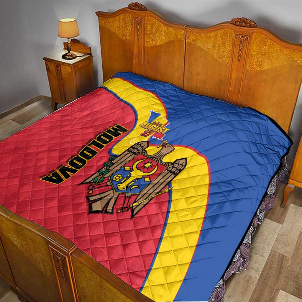 Moldova Independence Day Quilt August 27 One People One Nation - Wonder Print Shop