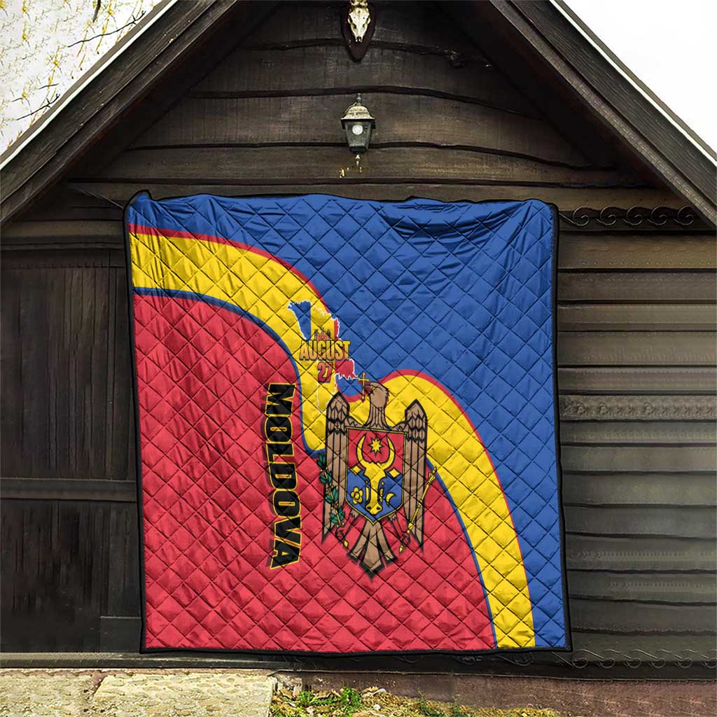 Moldova Independence Day Quilt August 27 One People One Nation - Wonder Print Shop