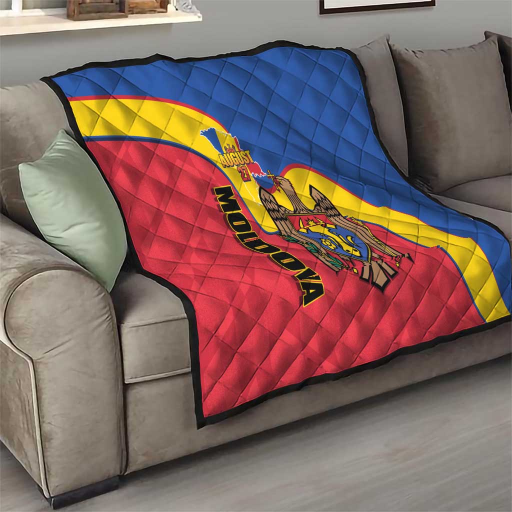Moldova Independence Day Quilt August 27 One People One Nation - Wonder Print Shop