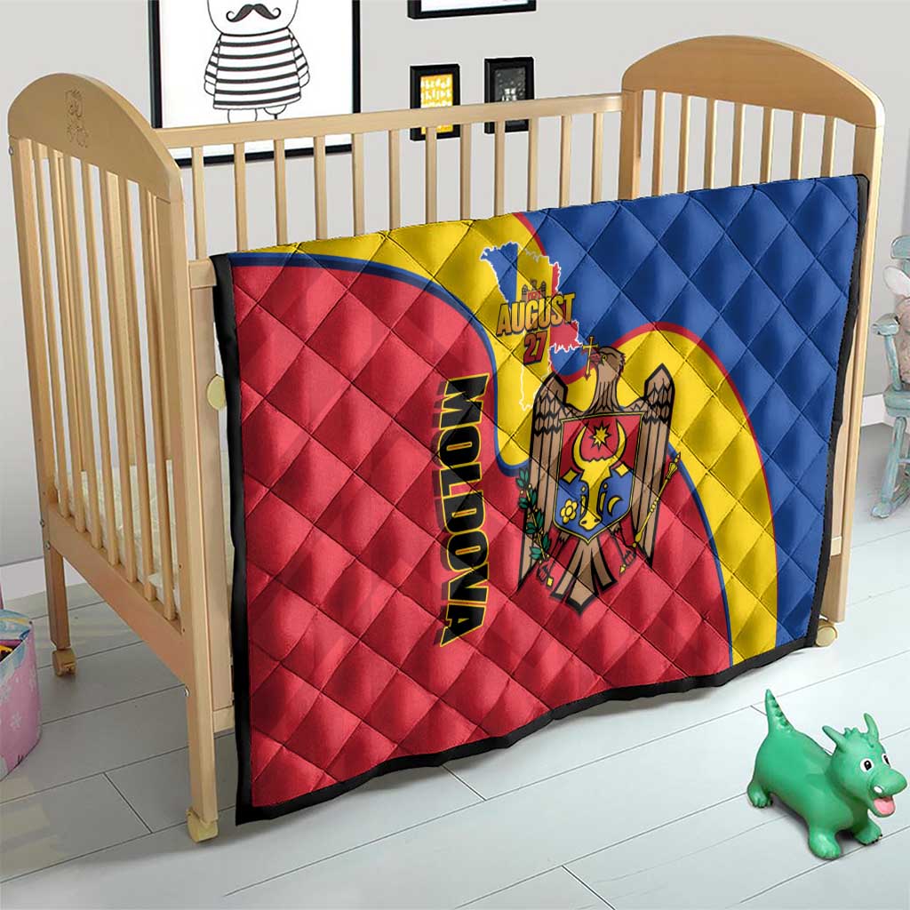 Moldova Independence Day Quilt August 27 One People One Nation - Wonder Print Shop
