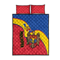 Moldova Independence Day Quilt Bed Set August 27 One People One Nation - Wonder Print Shop