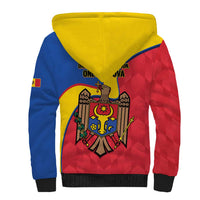 Moldova Independence Day Sherpa Hoodie August 27 One People One Nation - Wonder Print Shop