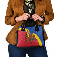 Moldova Independence Day Shoulder Handbag August 27 One People One Nation - Wonder Print Shop