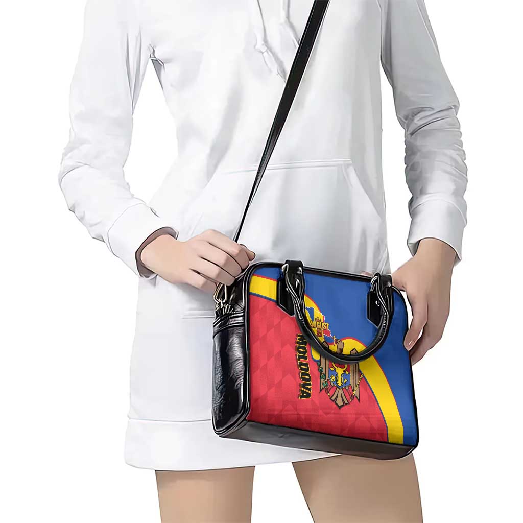 Moldova Independence Day Shoulder Handbag August 27 One People One Nation - Wonder Print Shop