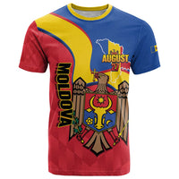Moldova Independence Day T Shirt August 27 One People One Nation - Wonder Print Shop