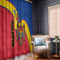 Moldova Independence Day Window Curtain August 27 One People One Nation - Wonder Print Shop