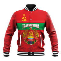 Transnistria Independence Day Baseball Jacket Coat Of Arms Flag Style - Wonder Print Shop